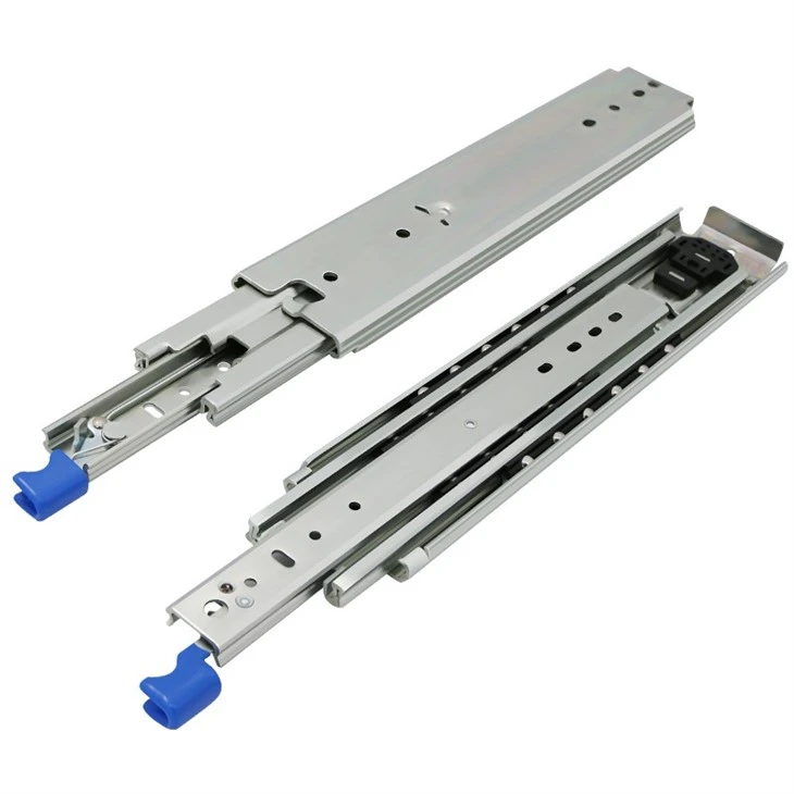 76mm Heavy-Duty Industrial Self-Locking Drawer Slides factory